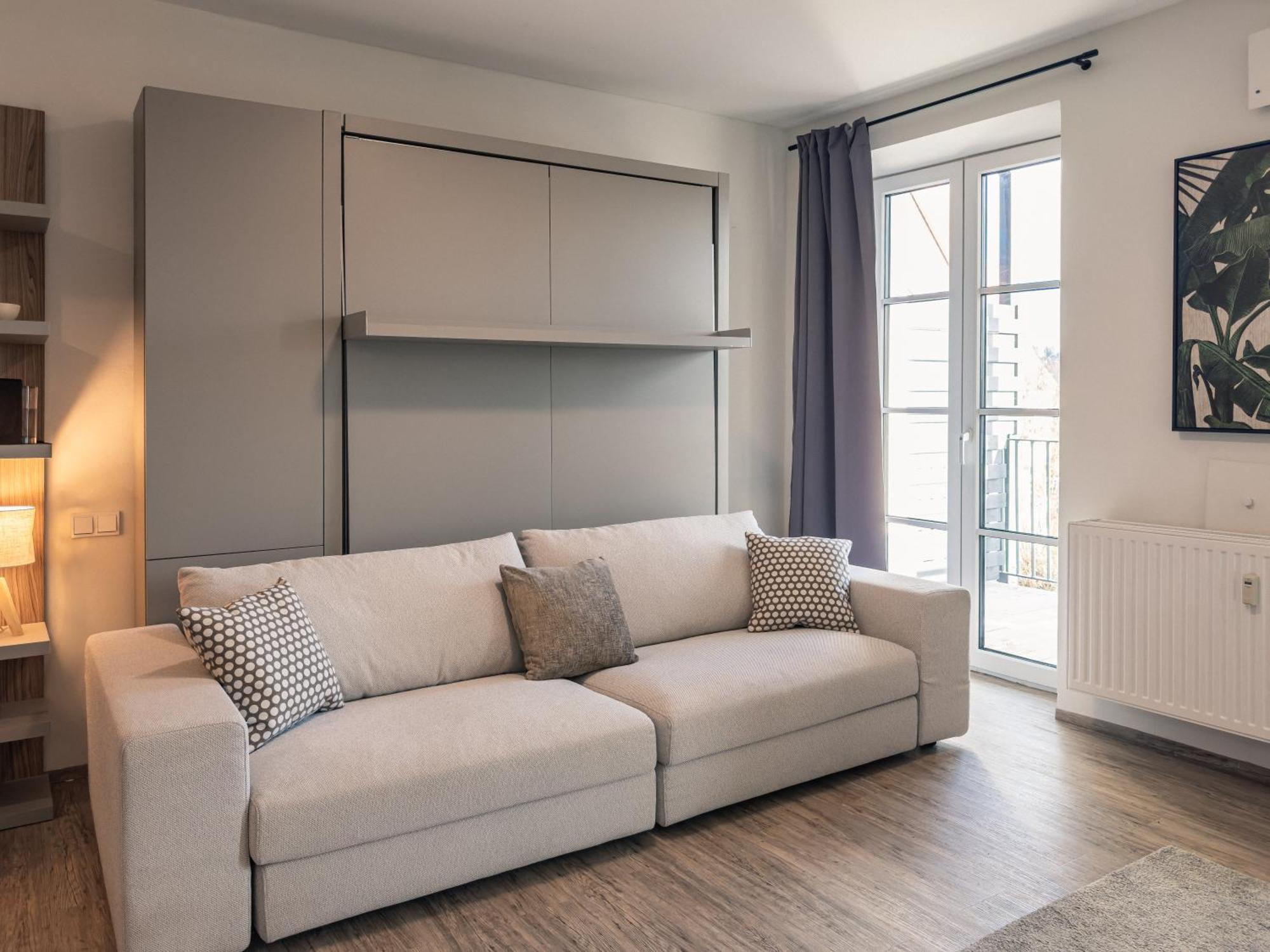 Crest - Riverside Lofts Mit Parken I Balkon I Kueche I Regendusche Apartment *