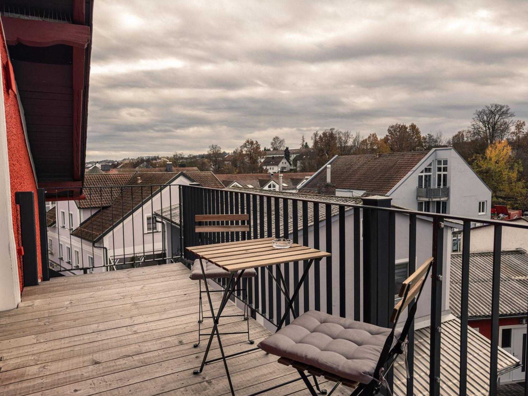 Crest - Riverside Lofts Mit Parken I Balkon I Kueche I Regendusche Apartment Passau